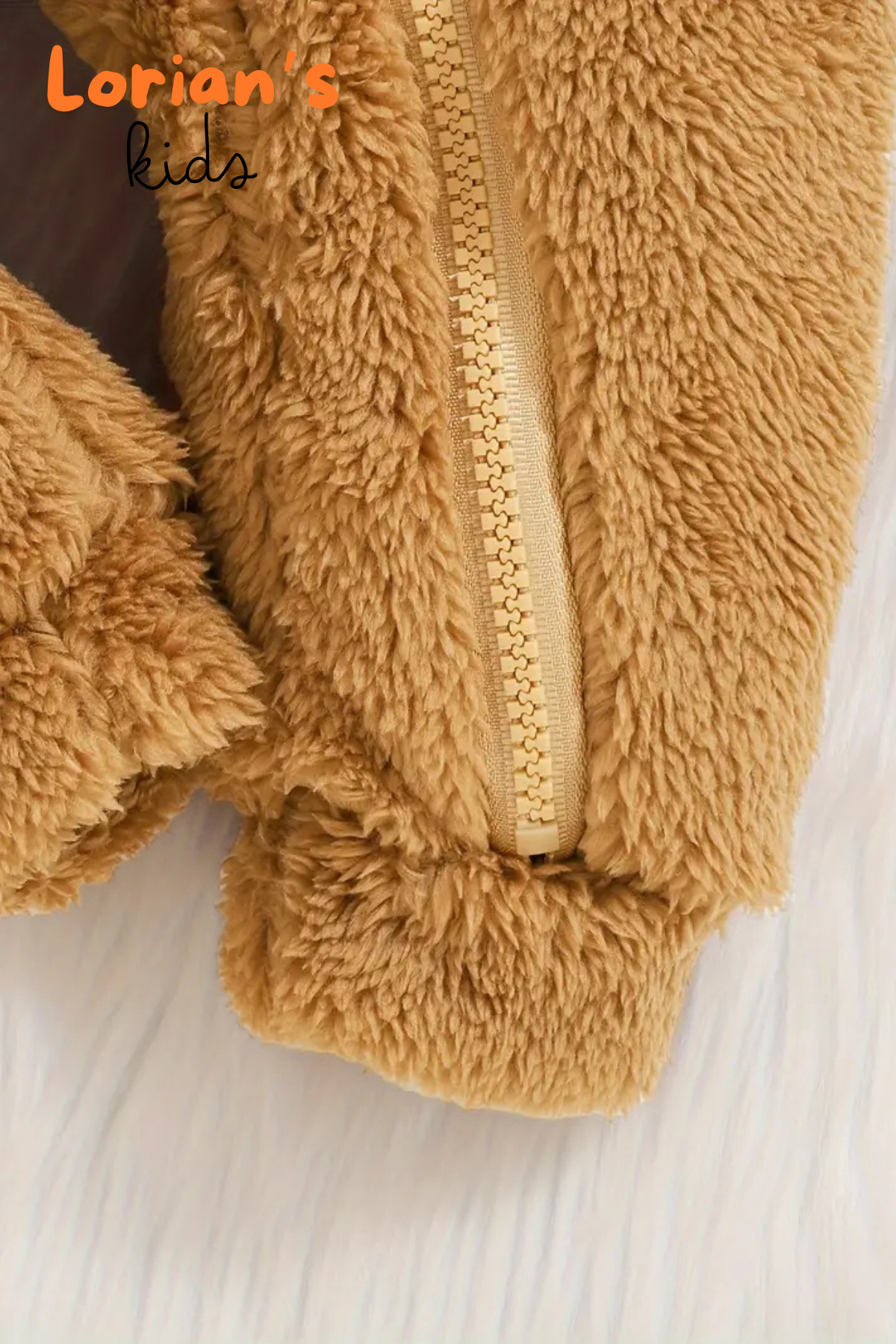 Welsoft Ayıcık Peluş Çocuk Tulumu Unisex - Kahverengi